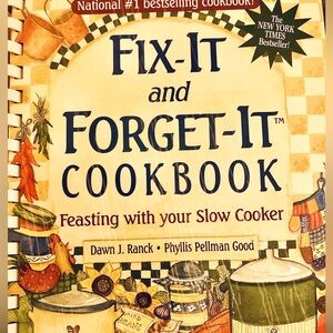 National #1 Selling Cookbook. A New York Times Best Seller! FIX IT & FORGET IT.